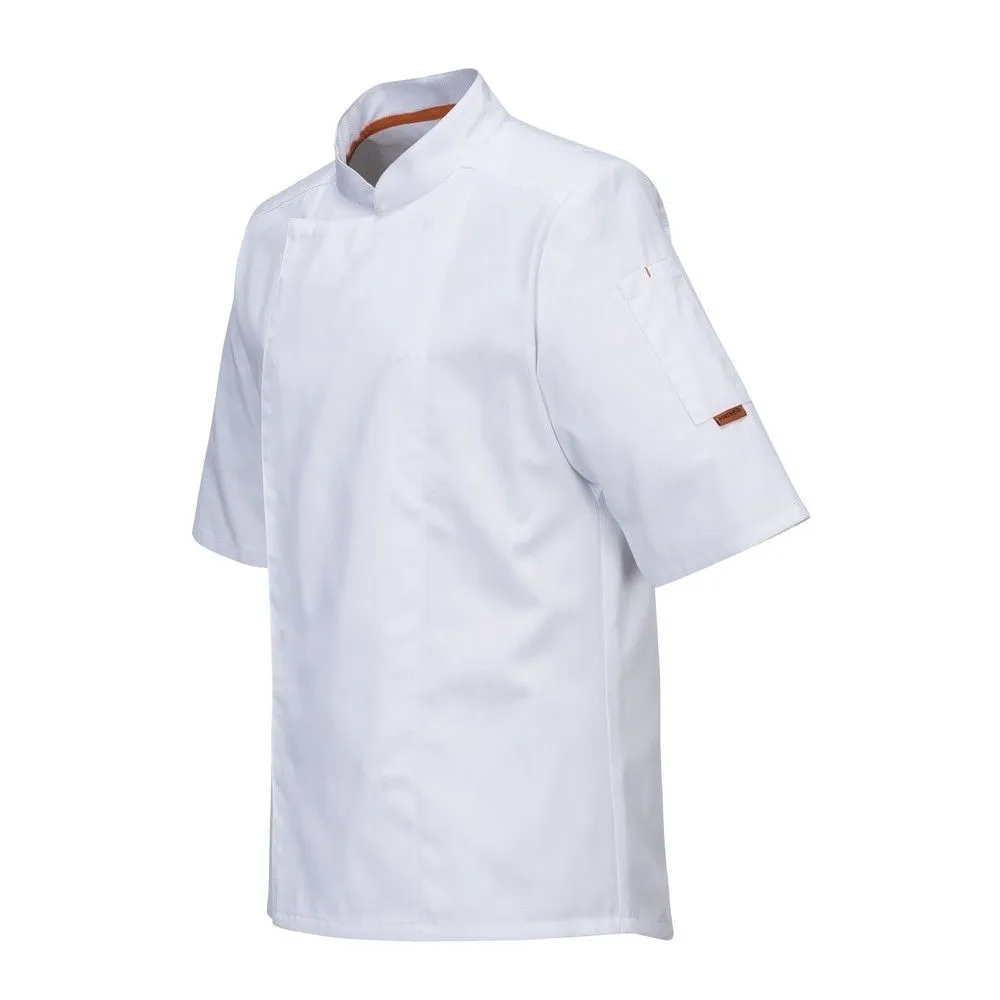 Chaqueta cocina manga corta transpirable MeshAir Pro 