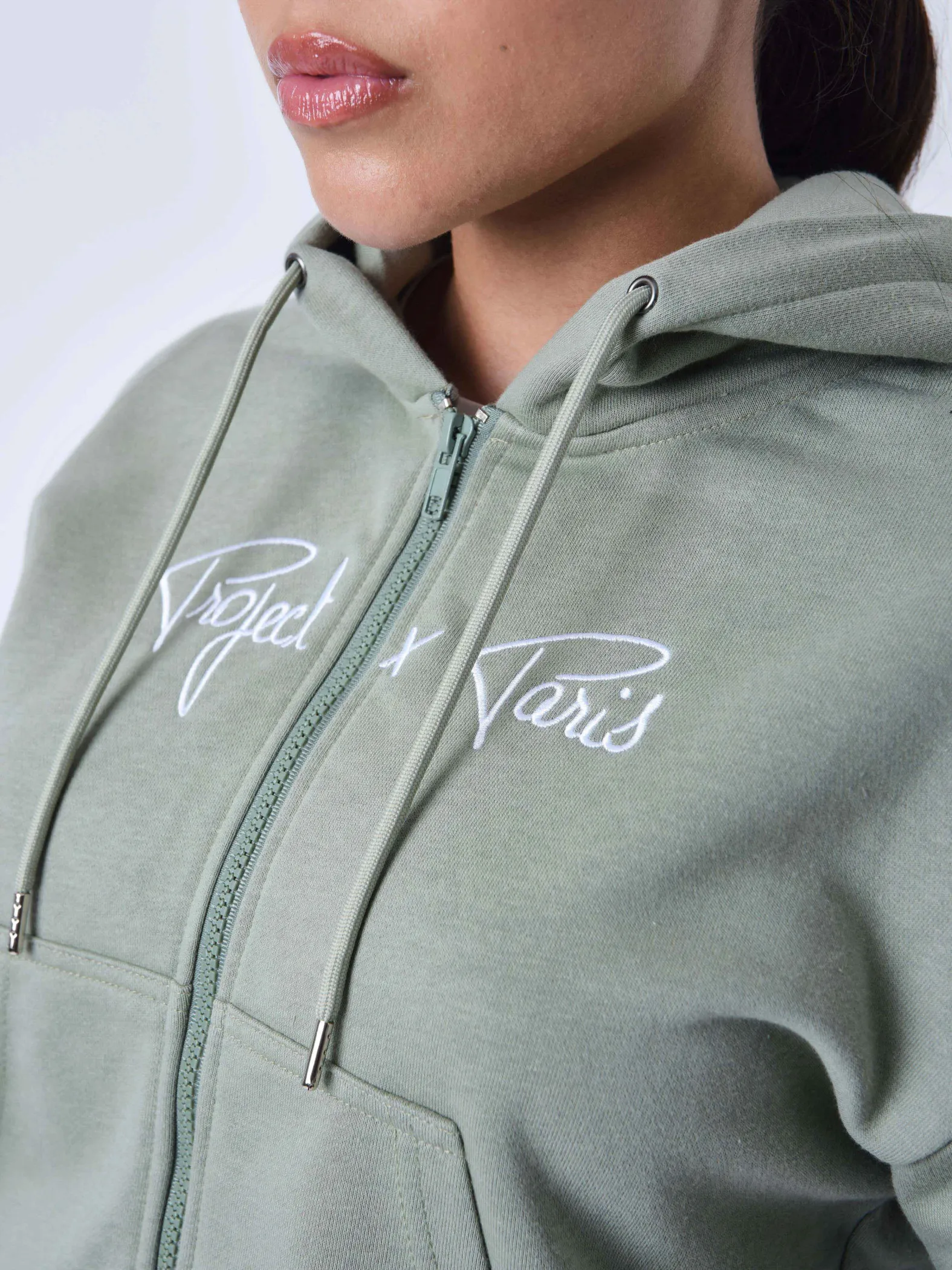 Chaqueta con cremallera Essentials Project X Paris para mujer