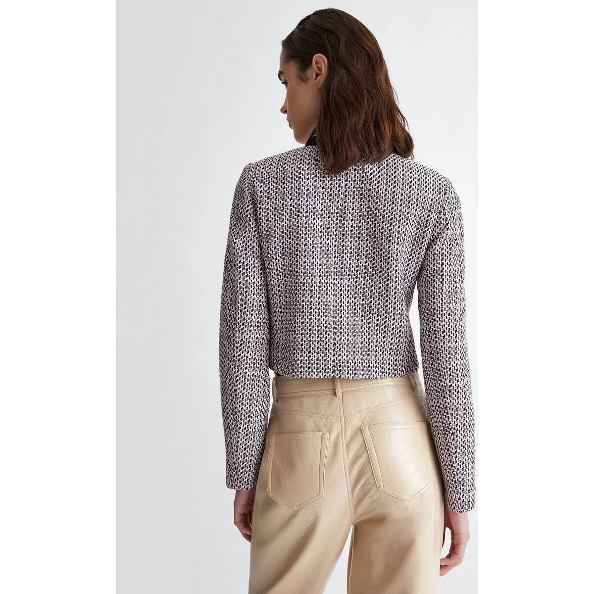 Chaqueta en tejido bouclé