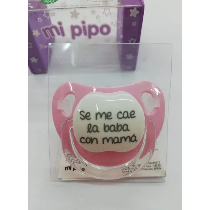 Chupete bebé Se me Cae la Baba con Mamá