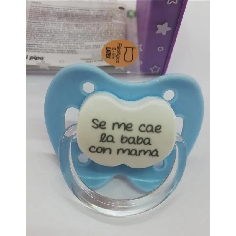 Chupete bebé Se me Cae la Baba con Mamá