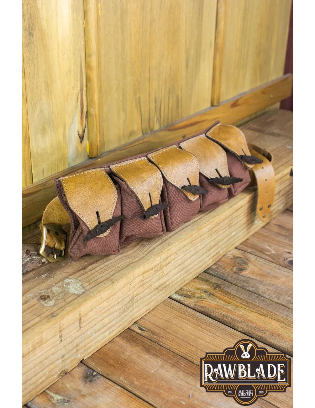 Cinturón medieval con 5 bolsitas Duero para pociones