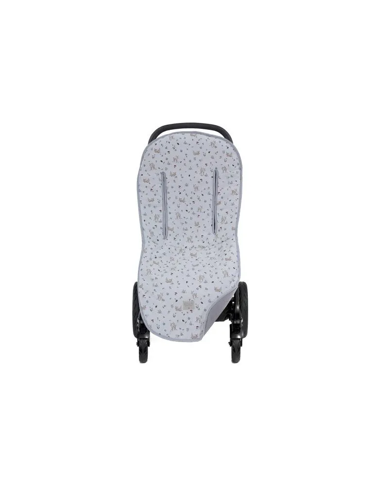 COLCHONETA REVERSIBLE BAMBI GRIS UZTURRE