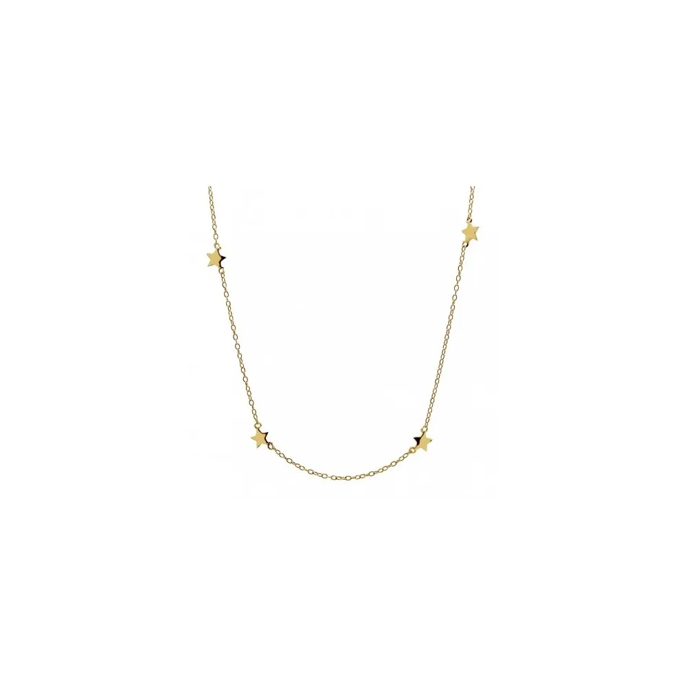 Collar 8 Estrellas Oro