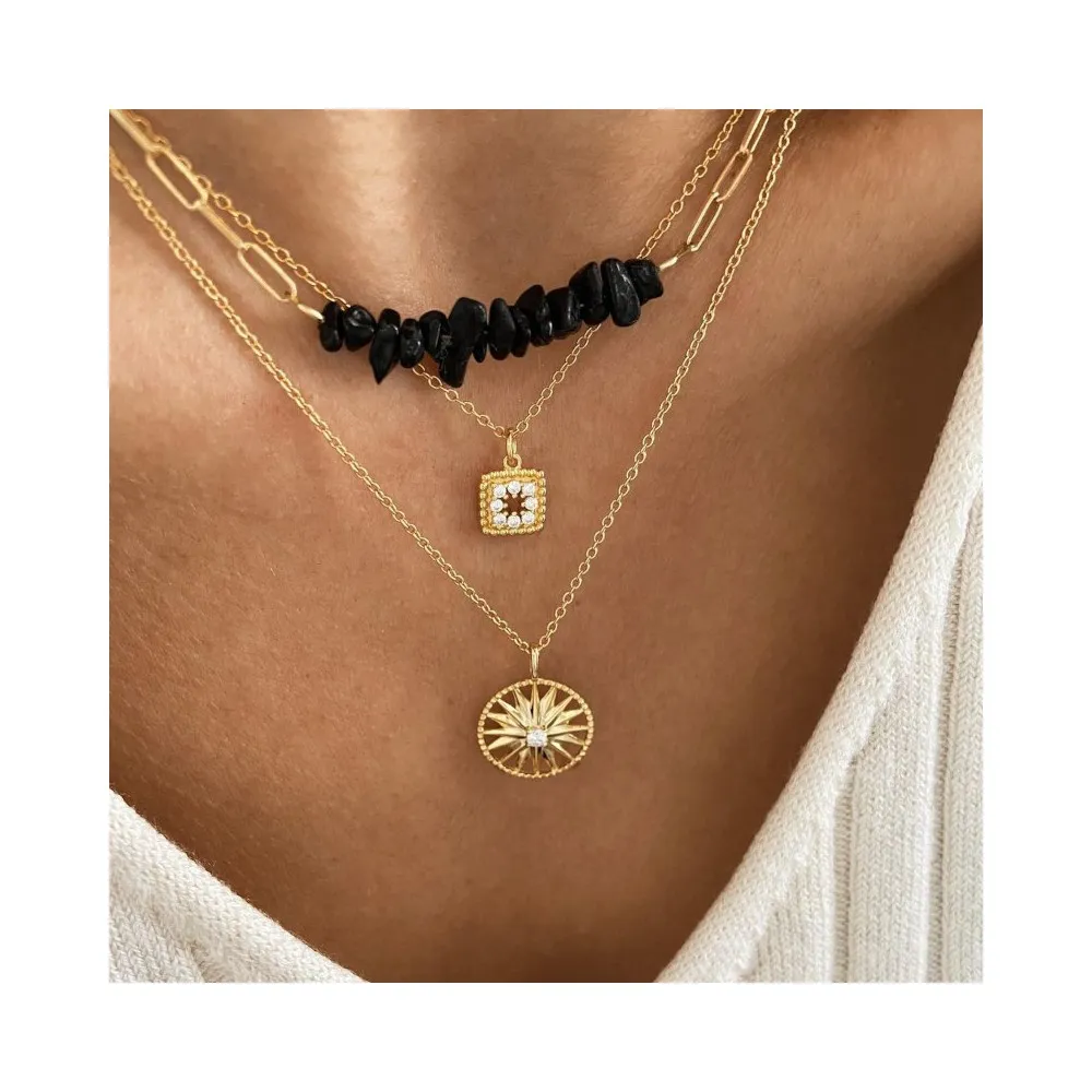 Collar Arella Square Oro