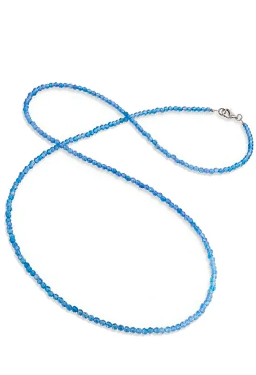 COLLAR CUENTAS CUARZOS DE COLOR AZUL. 269_ERN80BA
