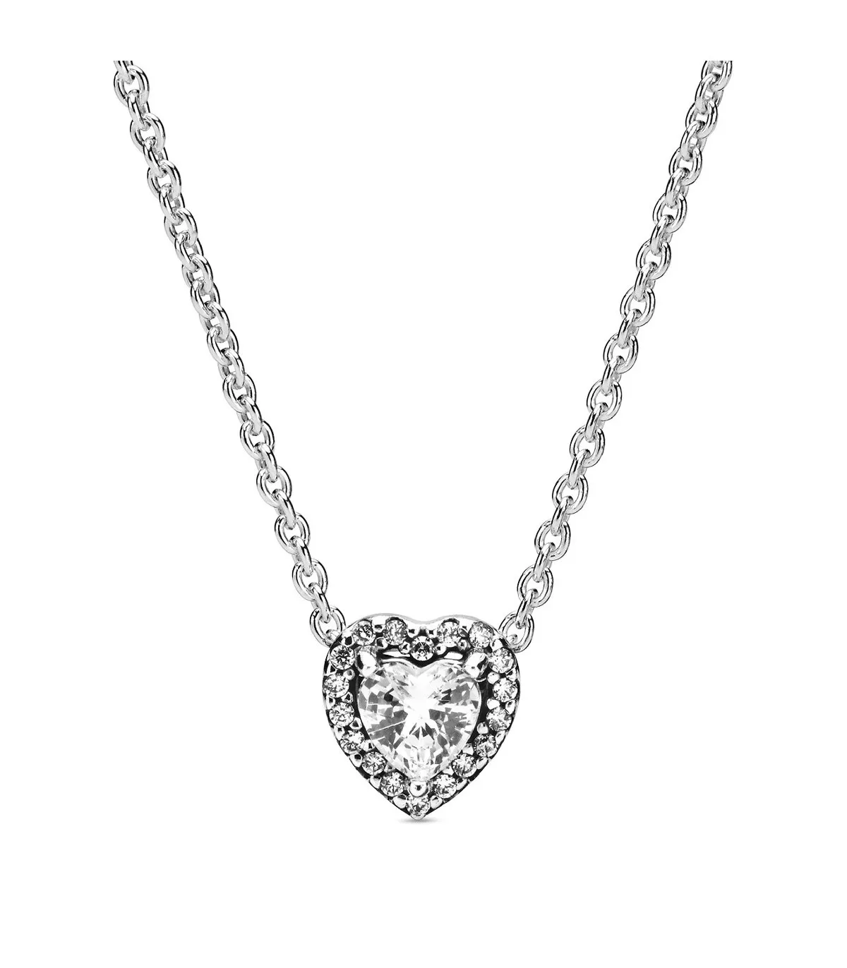 COLLAR PANDORA CORAZóN EN RELIEVE  398425C01