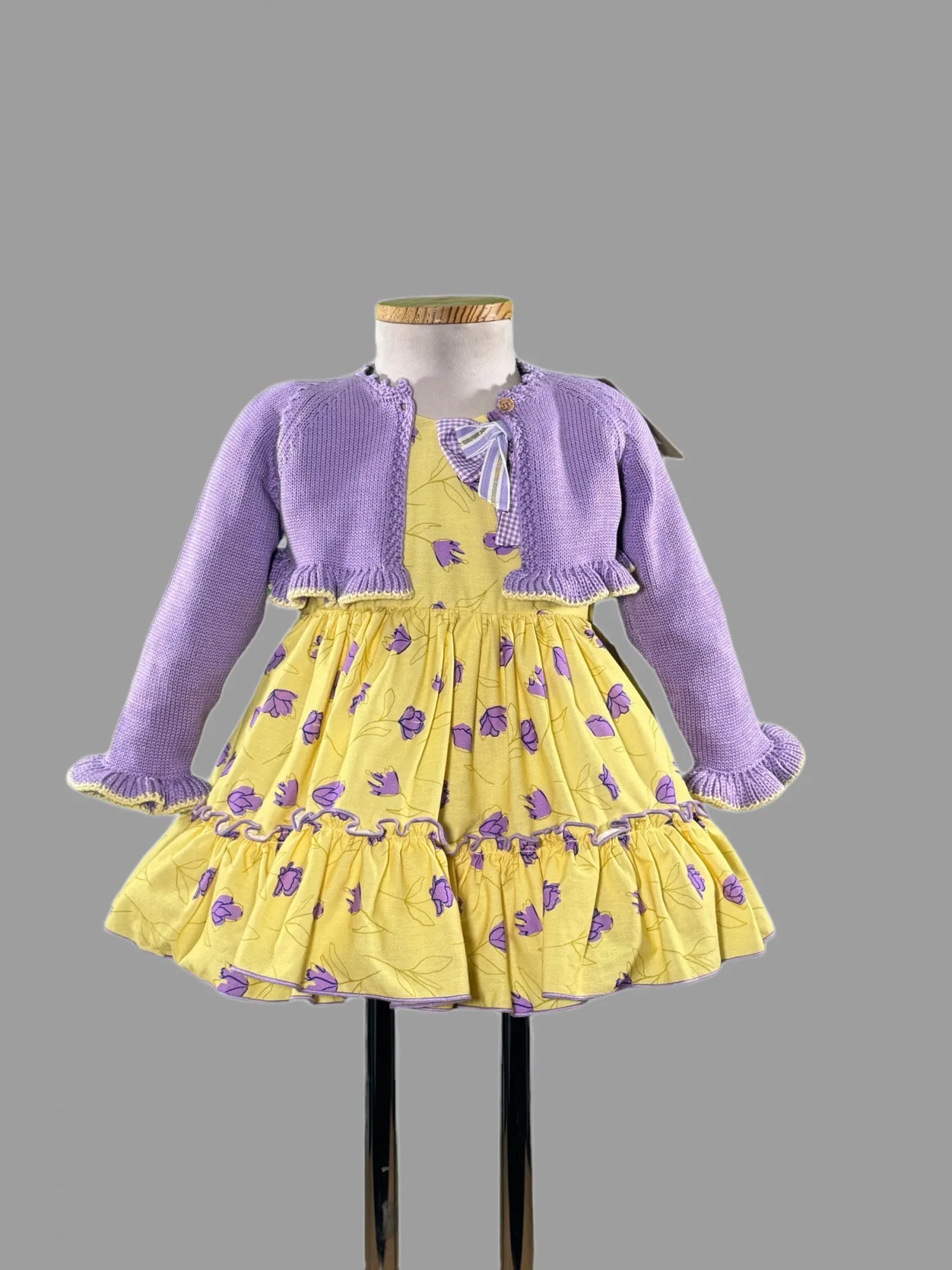 Conjunto de lolittos para niña colección Atardecer. Tres piezas