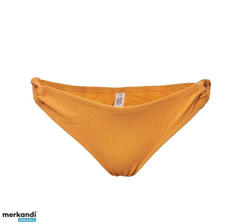 Conjuntos de bikini preformados con textura naranja para mujer