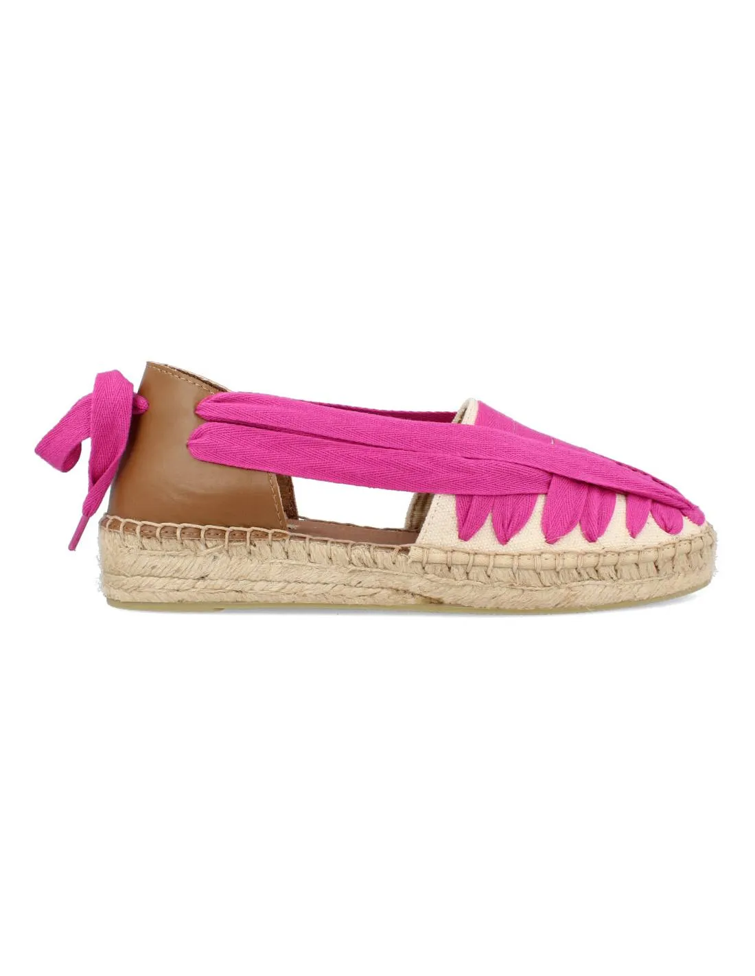 CORINA  ALPARGATA LAZADA PALA FUCSIA