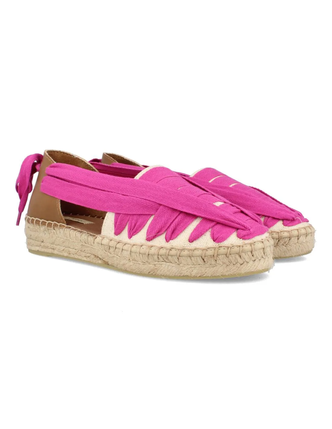 CORINA  ALPARGATA LAZADA PALA FUCSIA
