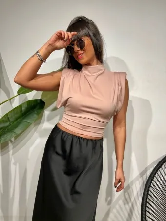 Cuerpo Drapeado KETIKAN Rosa