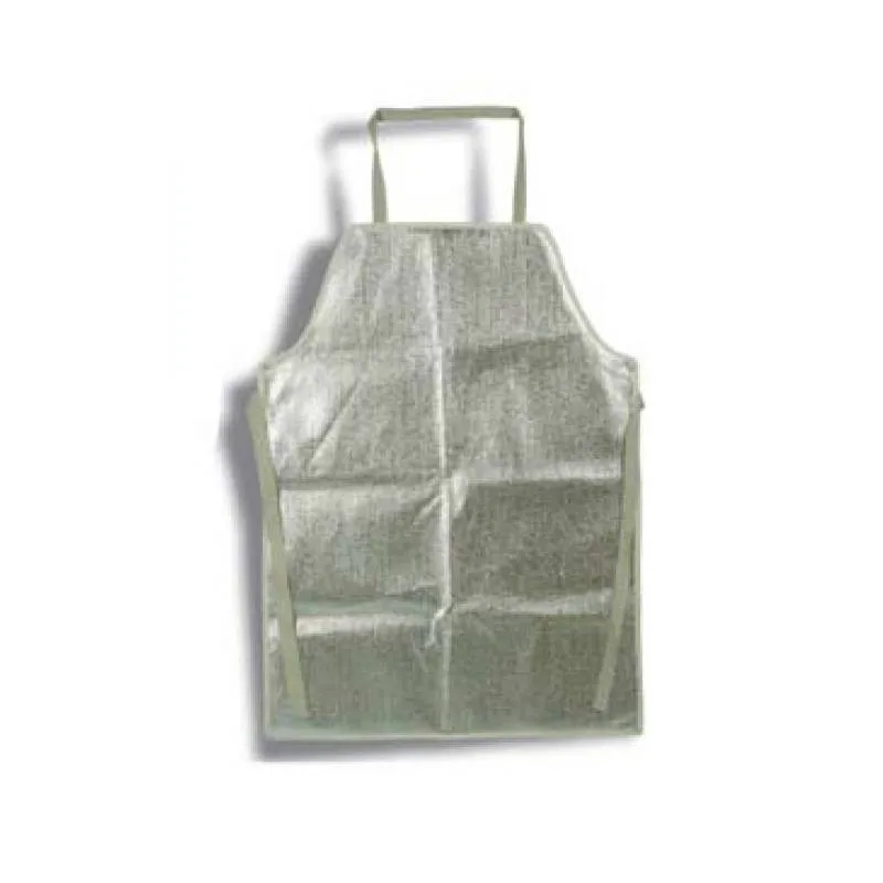 Delantal de fibra aramídica aluminizada