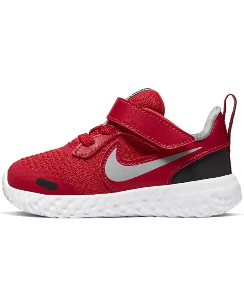 DEPORTIVAS NIKE  DE NIñA Y NIñO REVOLUTION 5 TDV ROJOGRIS 603  19 5  VARIOS COLORES