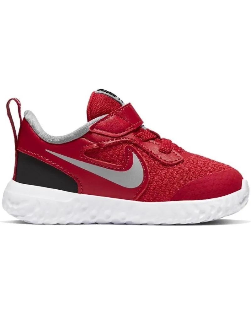 DEPORTIVAS NIKE  DE NIñA Y NIñO REVOLUTION 5 TDV ROJOGRIS 603  19 5  VARIOS COLORES