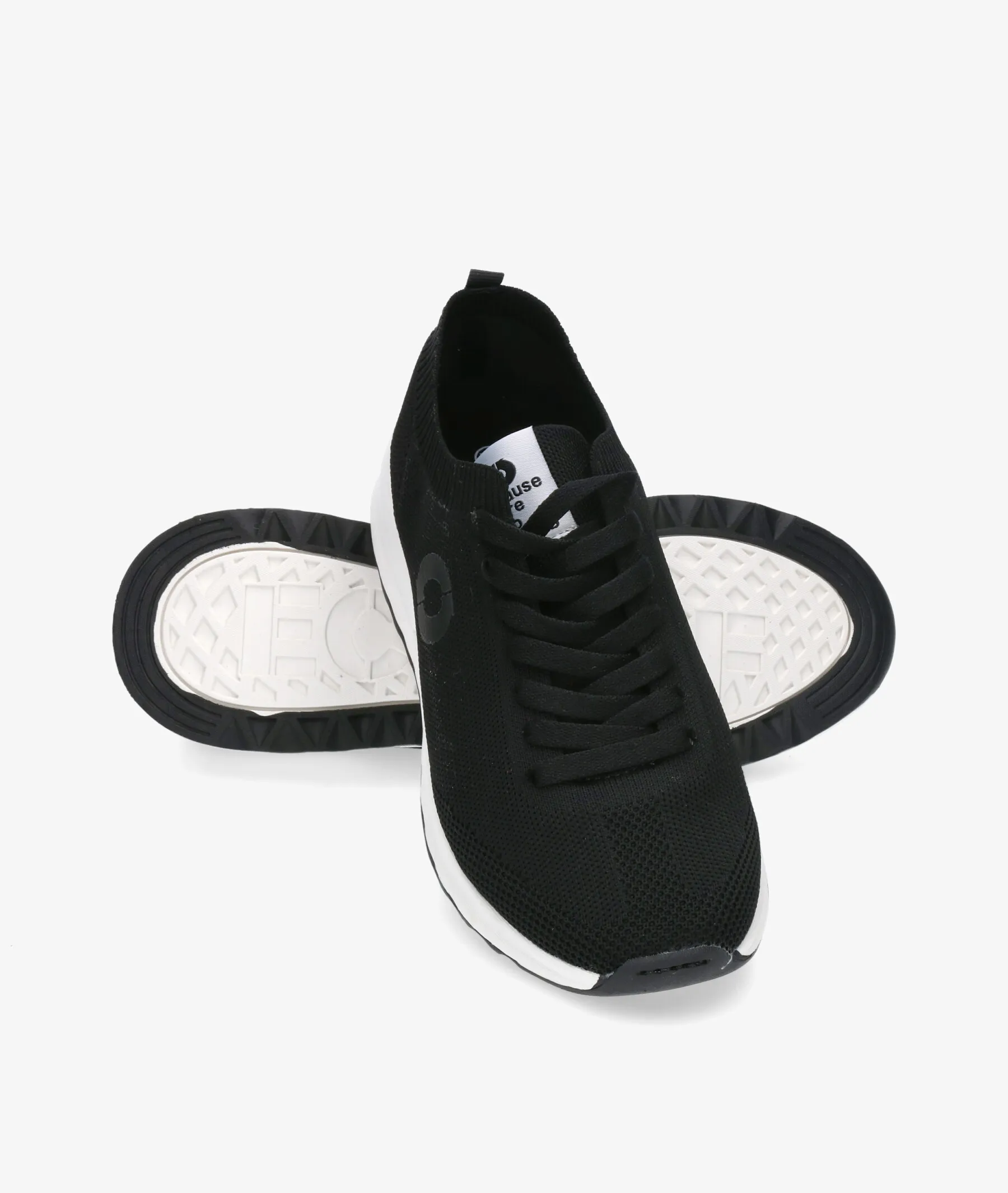 Deportivos Ecoalf  PRINALF KNIT SNEAKER MAN en negro