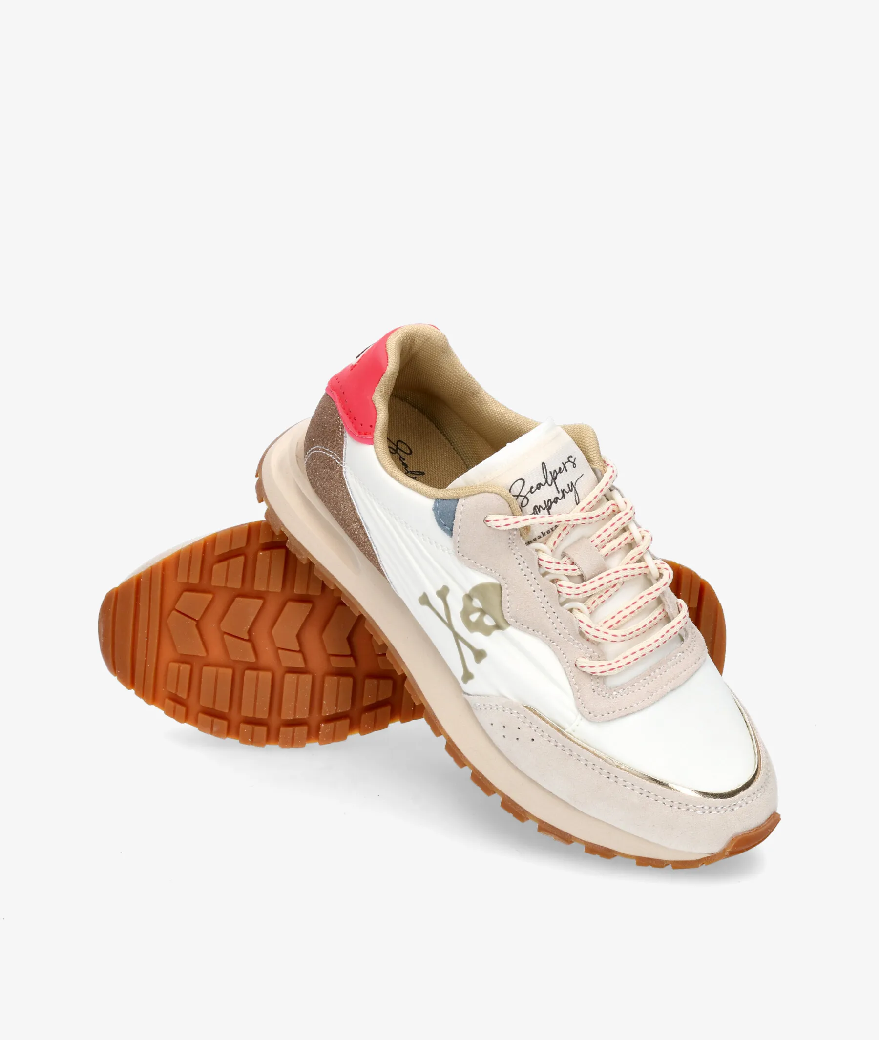 Deportivos Scalpers  RIO SNEAKERS en blanco