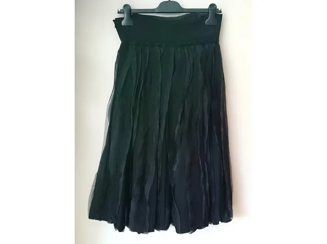 Dkny vestido sin tirantes Negro 