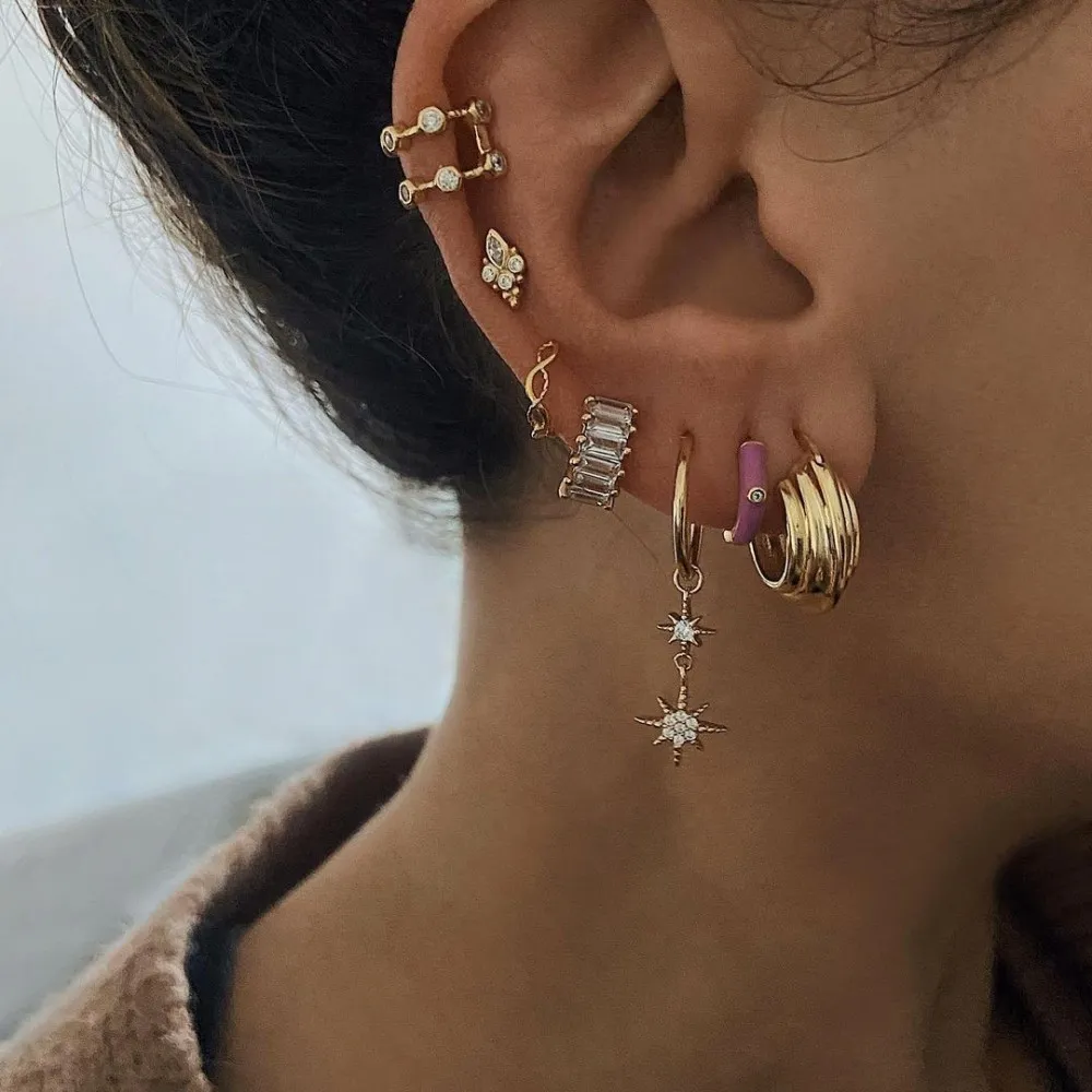 Ear Cuff Moti Oro