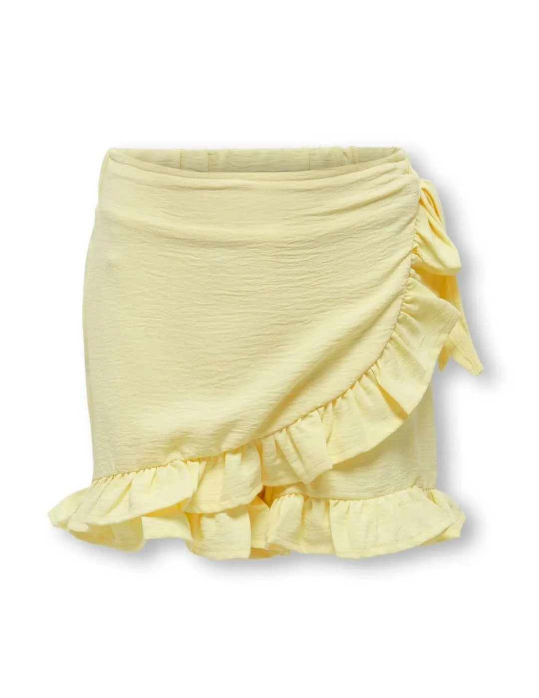 Falda pantalon Only Kids Mette amarillo para niña
