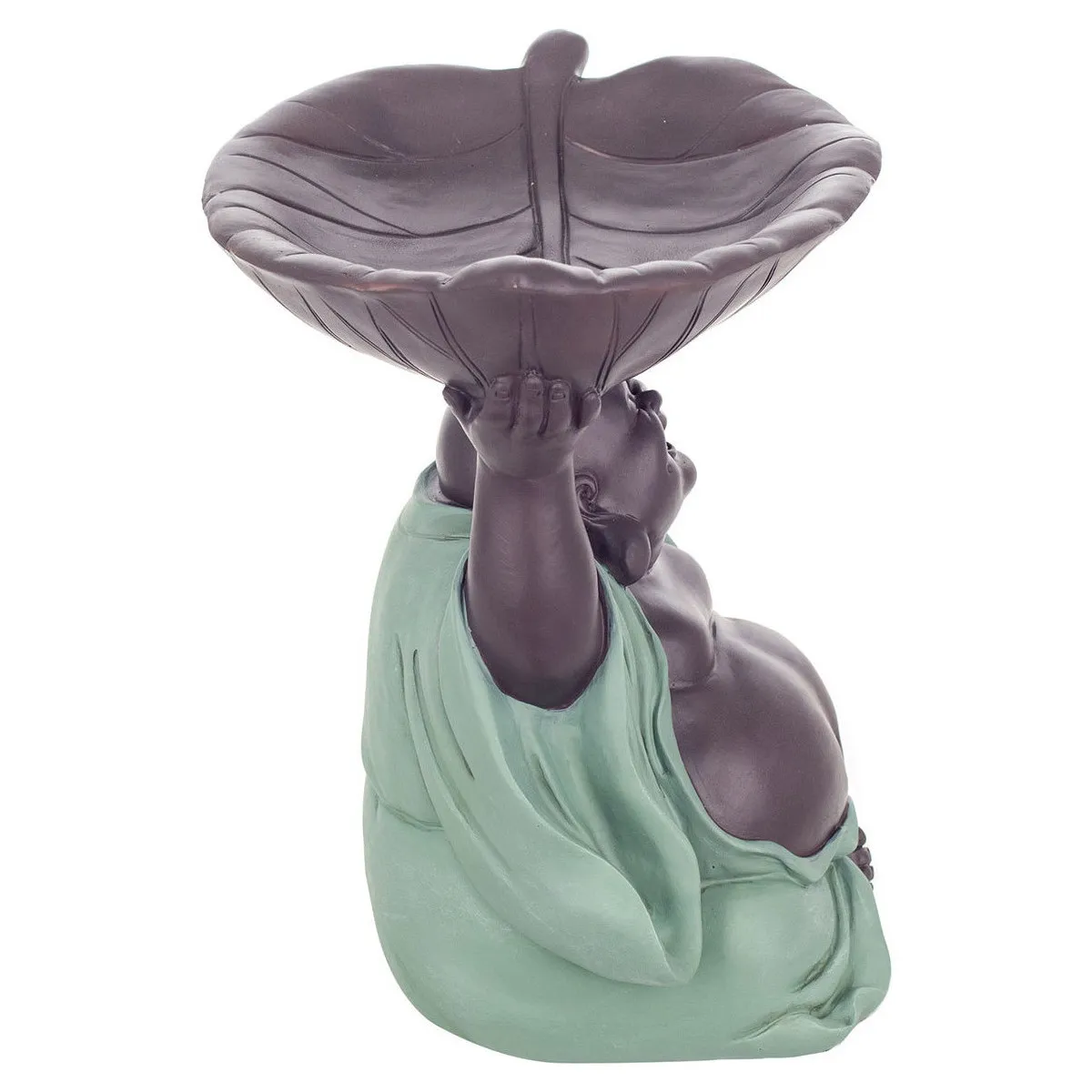 Figura buda con plato