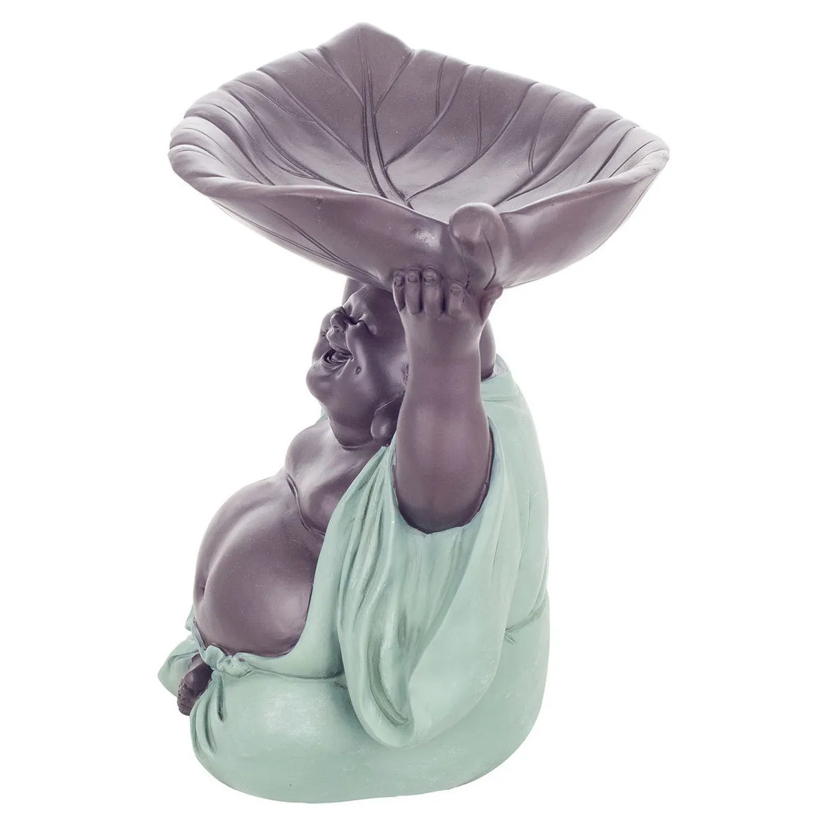 Figura buda con plato