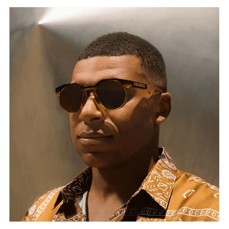 Gafas de sol Oakley Kylian Mbappé Signature Series HSTN (ÁMBAR OSCURO/CURRY CLARO) Cat. 3