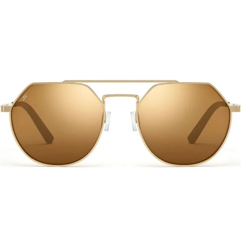 Gafas Serengeti Shelby (Shiny Light Gold Spirit Polarized Cat 2 to 3)
