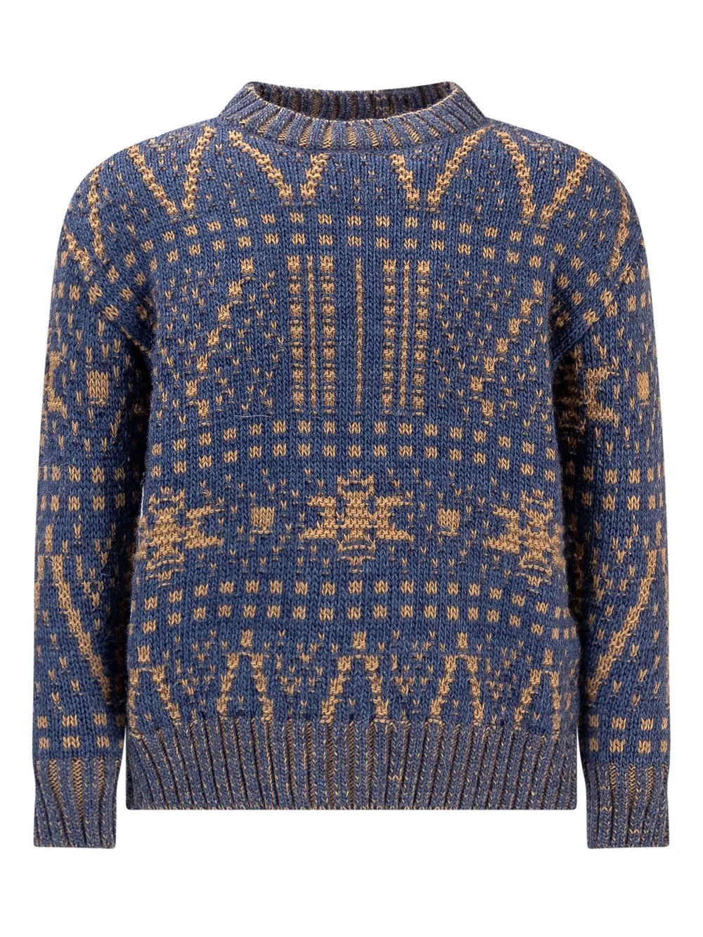 GOLDEN GOOSE KIDS Jacquard Sweater