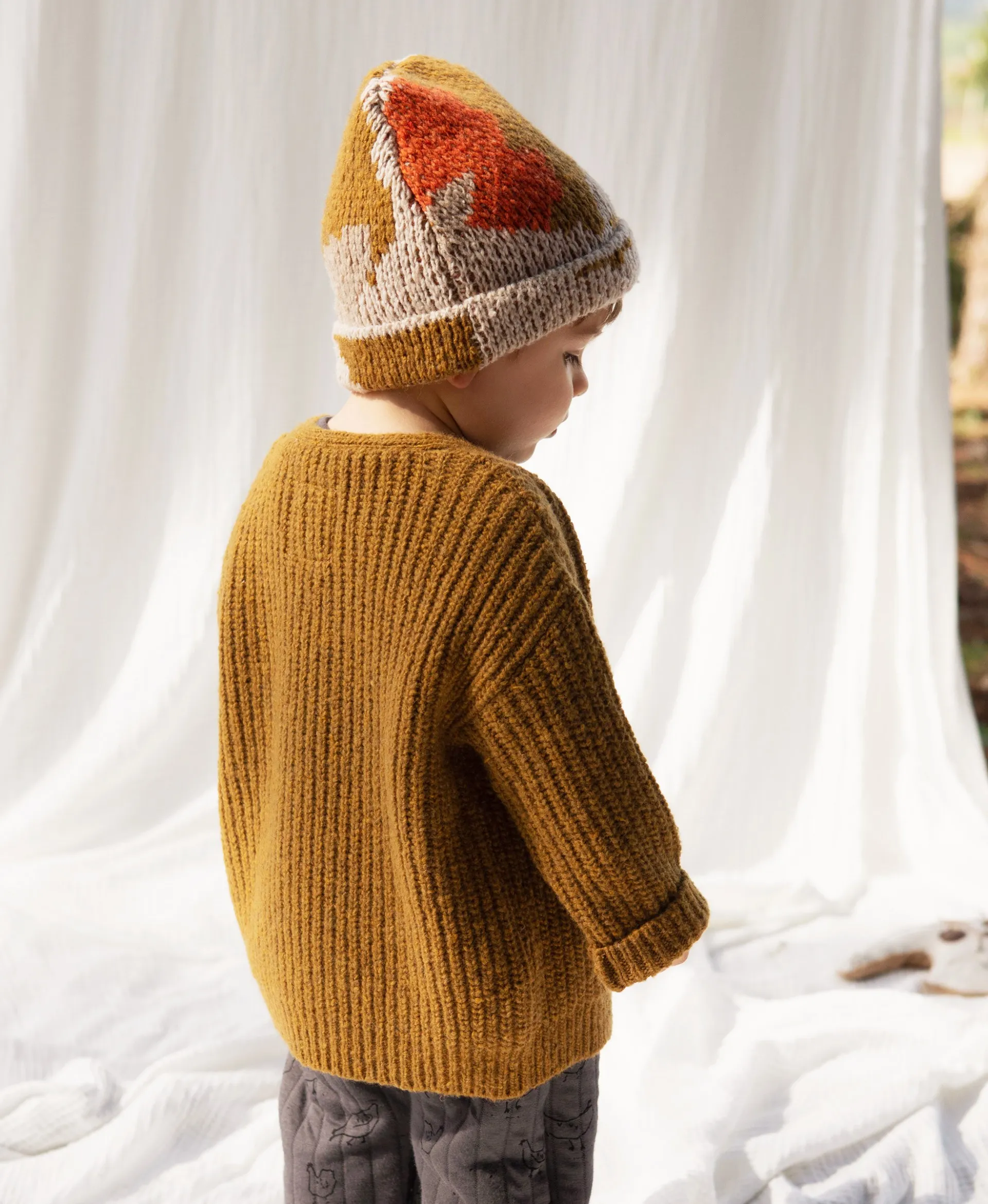 Gorro tejido con fibras recicladas | Mother Lúcia