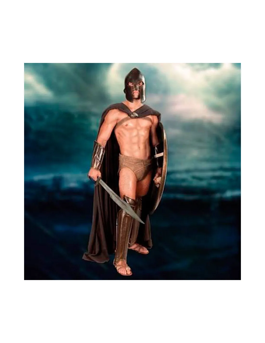 Grebas de Espartano, acabado bronce