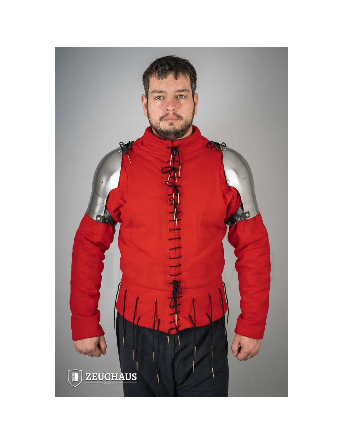 Hombreras medievales acero pulido S. XIV
