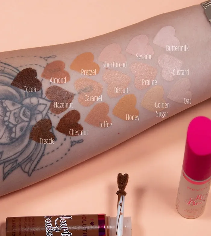 I HEART REVOLUTION  CORRECTOR LíQUIDO HEARTBREAKERS  GOLDEN SUGAR