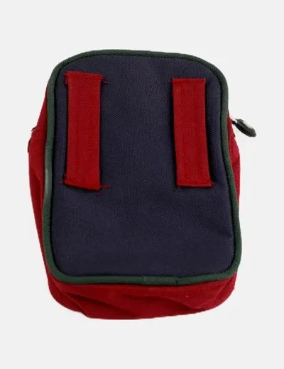 Internacional basic Mini bandolera multibolsillos rojo tricolor