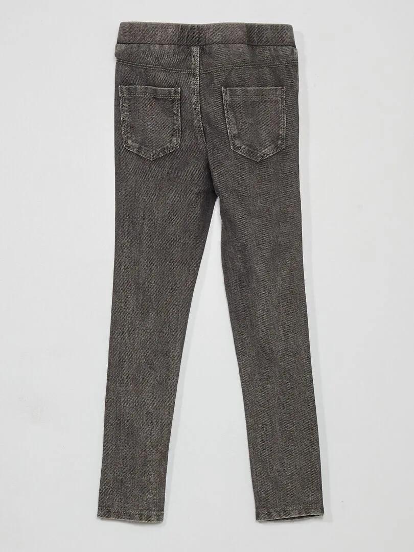 JEGGING ELáSTICO  GRIS