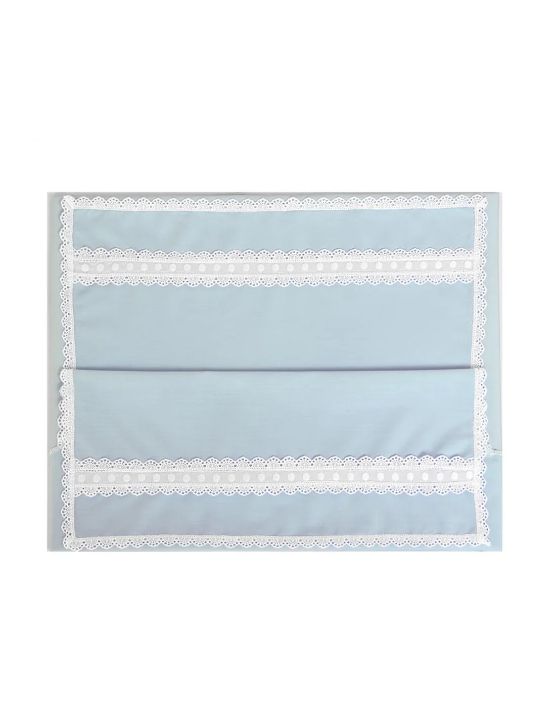 Juego de sábana Encaje blanco de Artesanía Chari