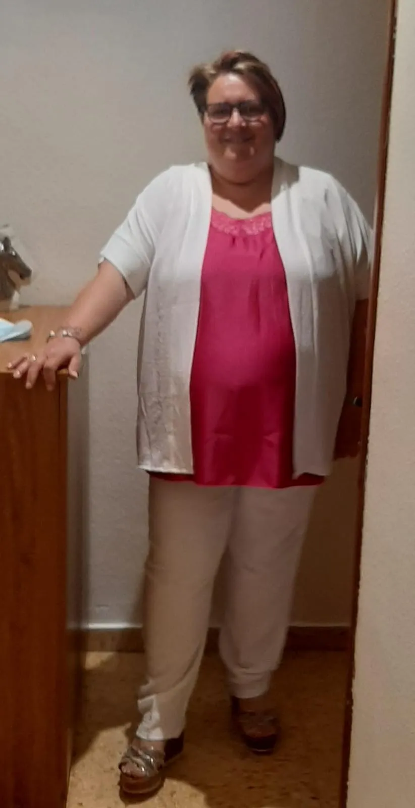 Kimono Crep Mujer Talla Grande