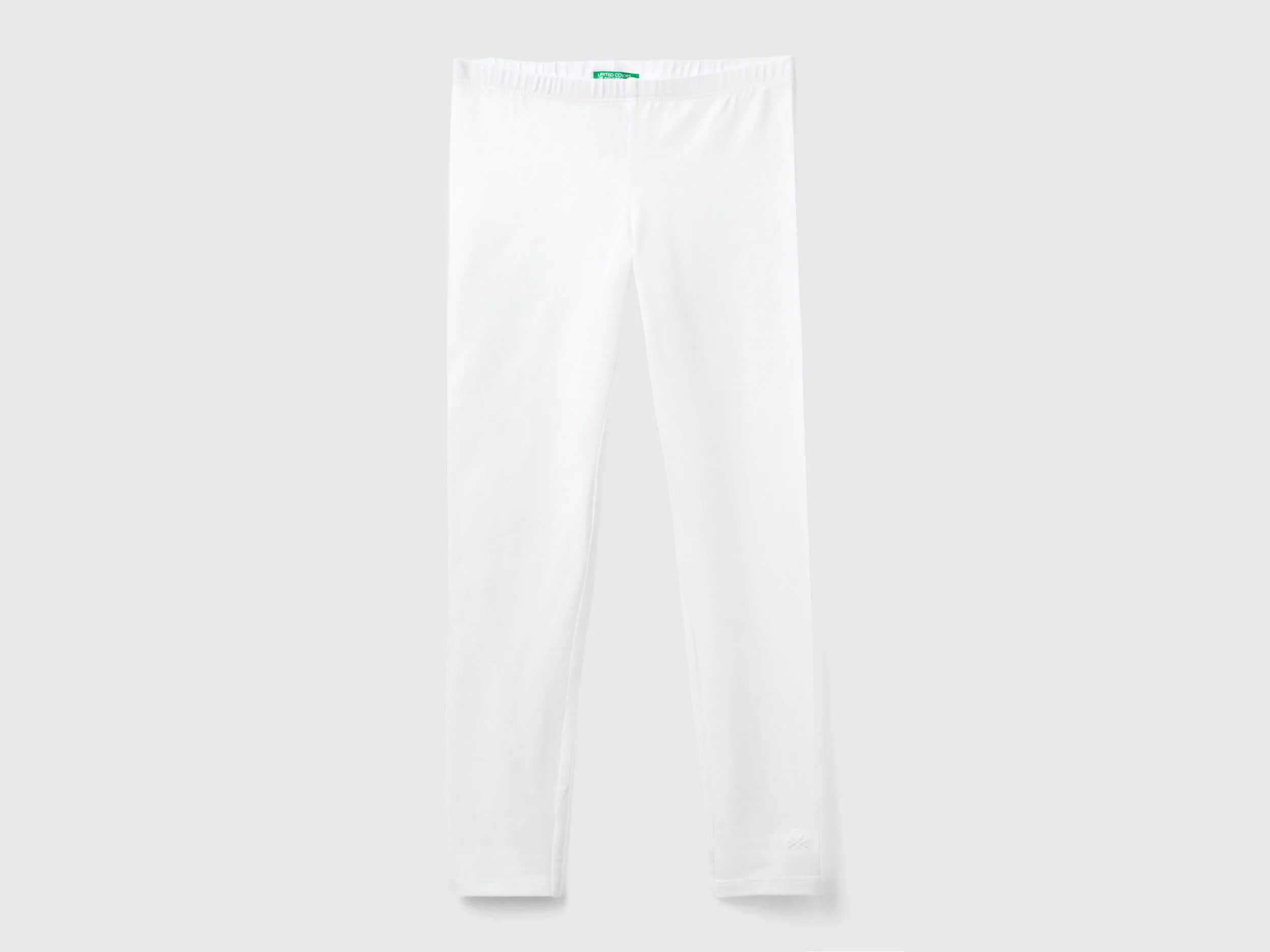 Leggings de algodón elástico con logotipo