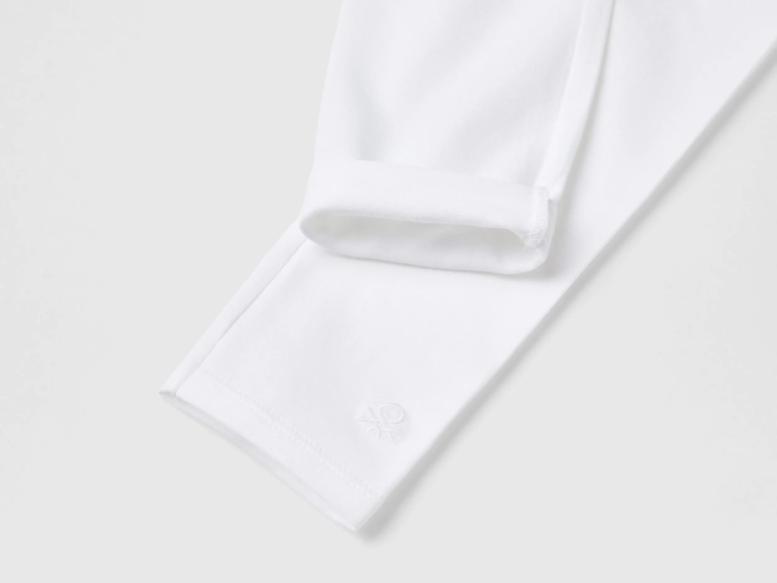Leggings de algodón elástico con logotipo
