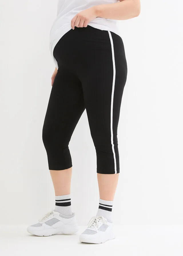Leggings deportivos, largos, nivel 1 Negro