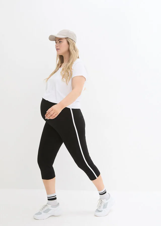 Leggings deportivos, largos, nivel 1 Negro