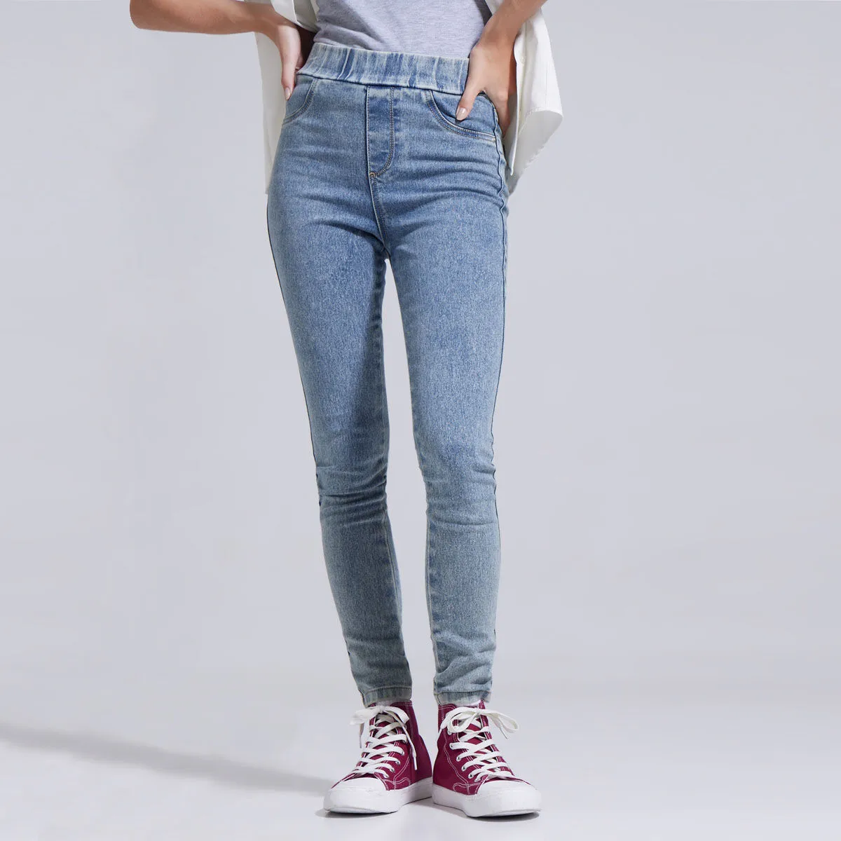 Leggins Con Resorte En La Cintura