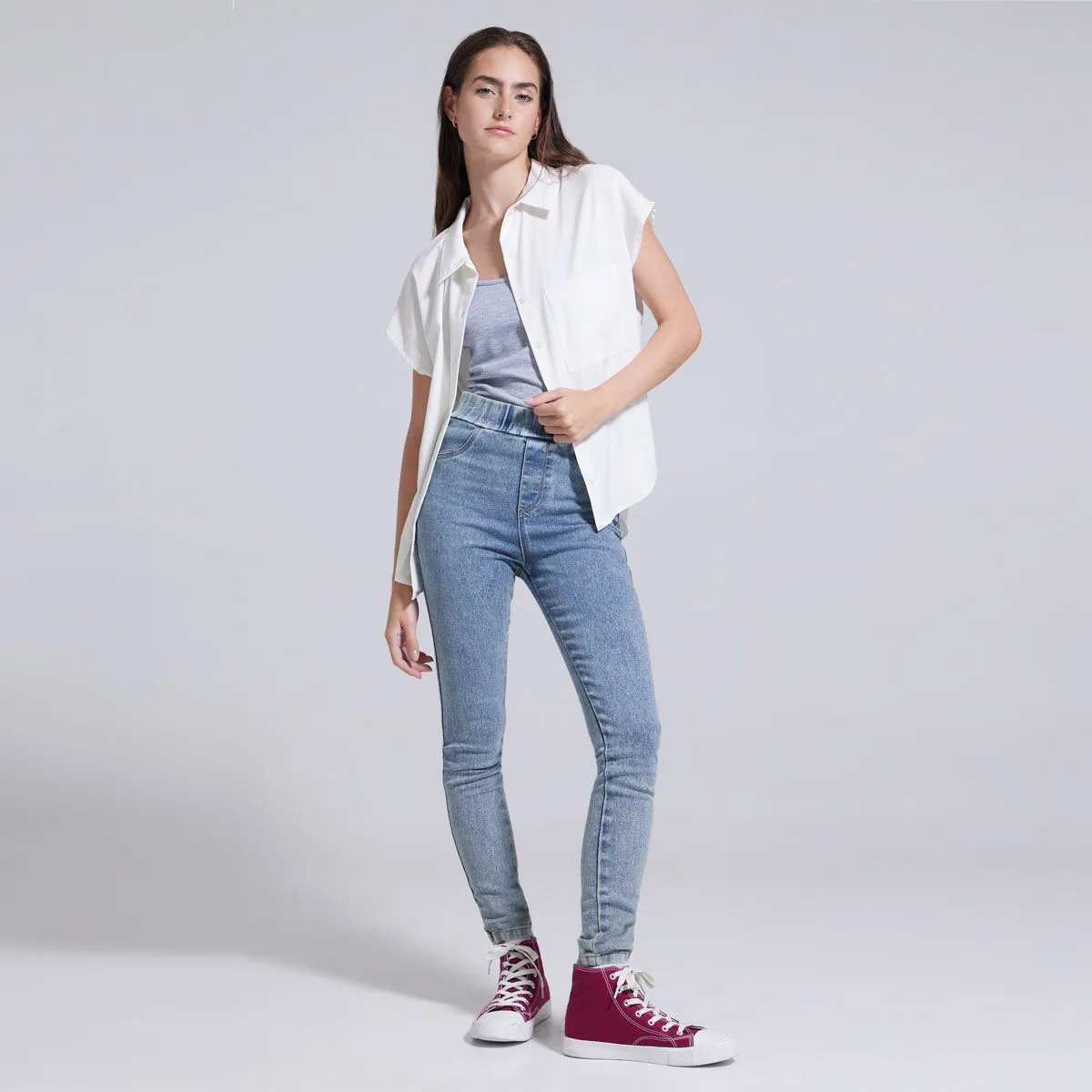 Leggins Con Resorte En La Cintura