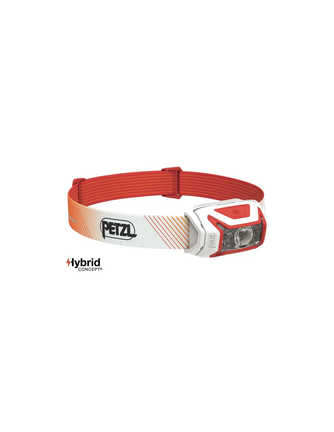 Linterna de Escalada Petzl Actik Core Rojo
