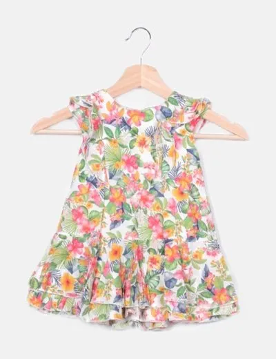 Mayoral Vestido multicolor estampado floral