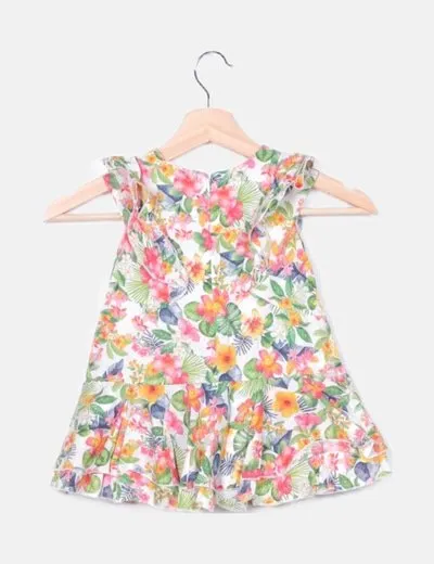Mayoral Vestido multicolor estampado floral