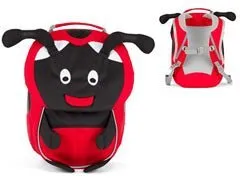 Mochila Mariquita Lilly rojo pequeña