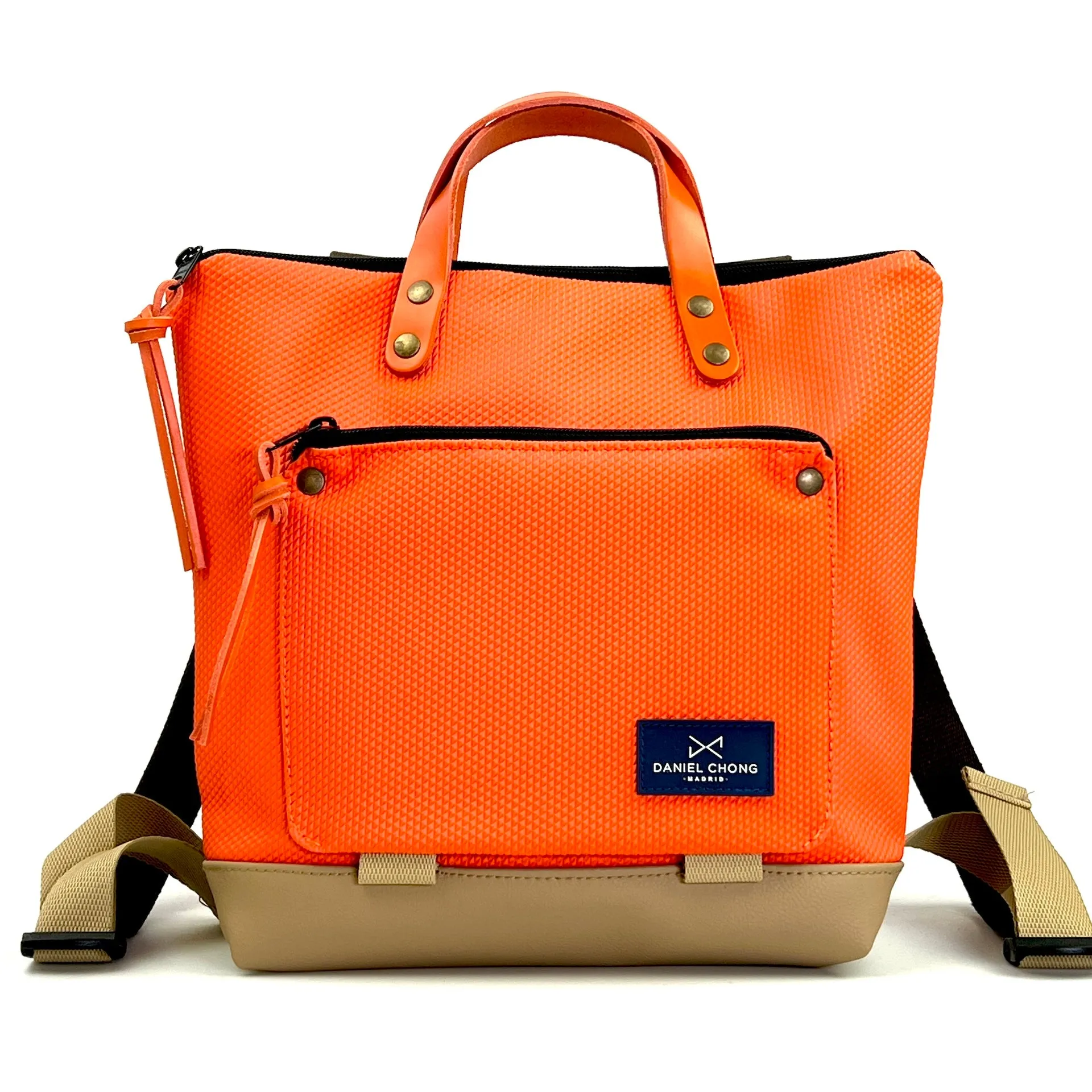 Mochila mini cuadrada Book Holder Impermeable DZ zafiro