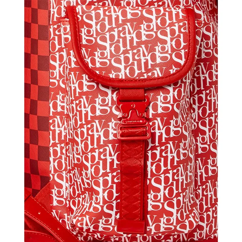 Mochila Urbano Unisex Sprayground Tri Split Red