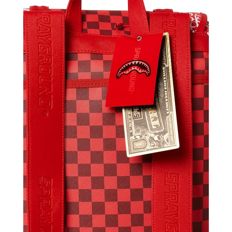 Mochila Urbano Unisex Sprayground Tri Split Red